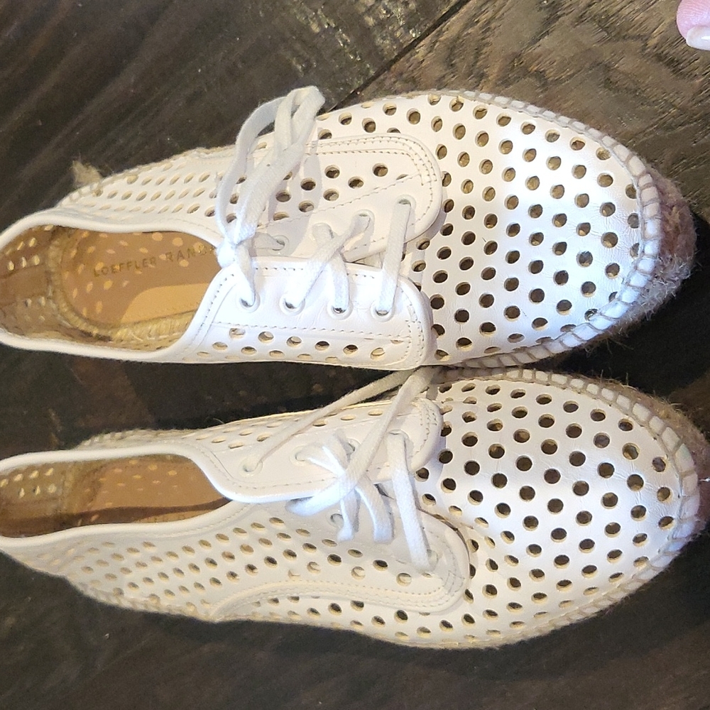 Loefflet Randall size7 leather espadrille
